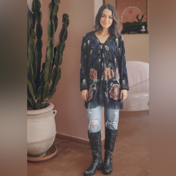 Jacket  Silk & Velvet Opera Jacket Victorian HP🌵 - Picture 2 of 14